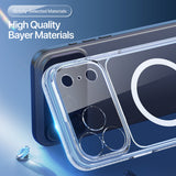 Husă pentru iPhone 17 Pro Max / iPhone 18 Pro Max, Dux Ducis Clin MagSafe Open Ring, Transparentă