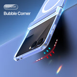 Husă pentru Samsung Galaxy Z Flip8, Dux Ducis Clin Magnetic Series, Transparentă