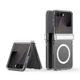 Husă pentru Samsung Galaxy Z Flip8, Dux Ducis Clin Magnetic Series, Transparentă