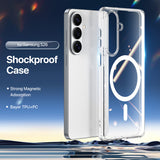 Husă pentru Samsung Galaxy S26 Plus, Dux Ducis Clin Magnetic Series, Transparentă