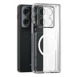 Husă pentru Motorola Razr Fold, Dux Ducis Clin Magnetic Series, Transparentă