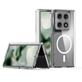 Husă pentru Motorola Razr Fold, Dux Ducis Clin Magnetic Series, Transparentă