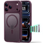 Husă pentru iPhone 17 Pro Max / iPhone 18 Pro Max, ESR Classic Hybrid HaloLock, Bordo mată