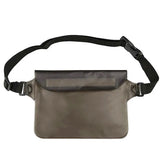 Techsuit Waterproof Pouch, Universal Silicone Big Bag pentru Accessories, Albastru