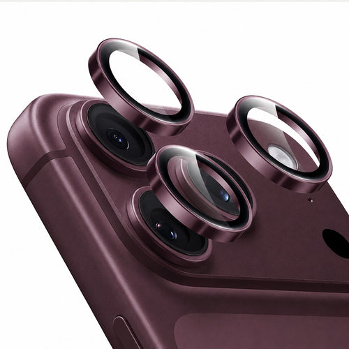 Folie protectie camera pentru iPhone 18 Pro / iPhone 18 Pro Max, ESR Armorite, Bordo