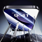 Folie telefon pentru iPhone 17 Pro Max / iPhone 18 Pro Max, ESR Armorite UltraFit, set 2 bucăți, Neagră