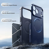 Husă pentru iPhone 17 Pro Max / iPhone 18 Pro Max, ESR Cyber HaloLock, Albastră