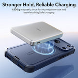 Husă pentru iPhone 17 Pro / iPhone 18 Pro, ESR Cyber HaloLock, Albastră