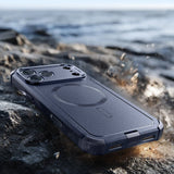 Husă pentru iPhone 17 Pro / iPhone 18 Pro, ESR Cyber HaloLock, Albastră