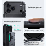 Husă pentru iPhone 17 Pro / iPhone 18 Pro, ESR Cyber HaloLock, Neagră