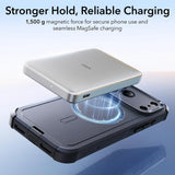 Husă pentru iPhone 17 Pro / iPhone 18 Pro, ESR Cyber HaloLock, Neagră