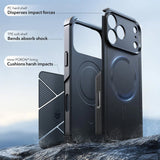 Husă pentru iPhone 17 Pro / iPhone 18 Pro, ESR Cyber HaloLock, Neagră