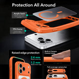 Husă pentru iPhone 18 Pro / iPhone 17 Pro, ESR Classic Hybrid HaloLock, Portocalie