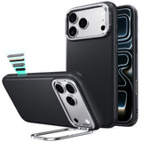 Husă pentru iPhone 17 Pro Max / iPhone 18 Pro Max, ESR Atelier Magnetic Kickstand, Neagră