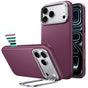 Husă pentru iPhone 17 Pro Max / iPhone 18 Pro Max, ESR Atelier Magnetic Kickstand, Bordo mat