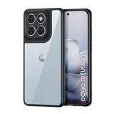 Husă pentru Motorola Edge 70 Fusion, Dux Ducis Aimo Series, Neagră