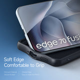 Husă pentru Motorola Edge 70 Fusion, Dux Ducis Aimo Series, Neagră