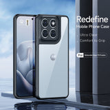 Husă pentru Motorola Edge 70 Fusion, Dux Ducis Aimo Series, Neagră