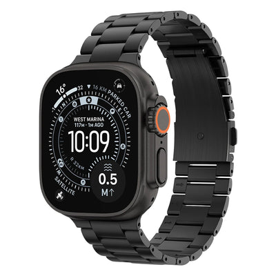 Curea smartwatch pentru Apple Watch 42/44/45/46/49mm, Spigen Modern Fit, Neagra