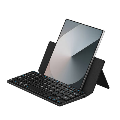 Tastatură Bluetooth Dux Ducis Keyboard Mini, Universal, Bluetooth 5.0, USB-C, 180mAh, Layout Engleza, Neagra
