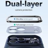 Husa telefon pentru iPhone 17 Pro / iPhone 18 Pro, ESR Classic Hybrid HaloLock Kickstand, Albastru frost