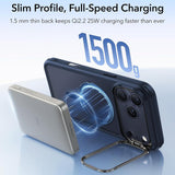 Husa telefon pentru iPhone 17 Pro / iPhone 18 Pro, ESR Classic Hybrid HaloLock Kickstand, Albastru frost