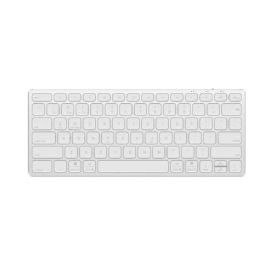 Tastatură Dux Ducis LK Series Mini, Wireless, Bluetooth 5.0, USB-C, 180mAh, Layout Engleza, Alba
