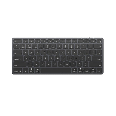 Tastatură wireless Dux Ducis LK Series Mini, Bluetooth 5.0, USB-C, 180mAh, Layout Engleza, Neagra
