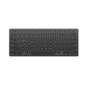 Tastatură wireless Dux Ducis LK Series Mini, Bluetooth 5.0, USB-C, 180mAh, Layout Engleza, Neagra