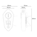 Cască Sport Yesido VC19, Bluetooth 5.4, Microfon, Autonomie 13H, IPX6, Neagră
