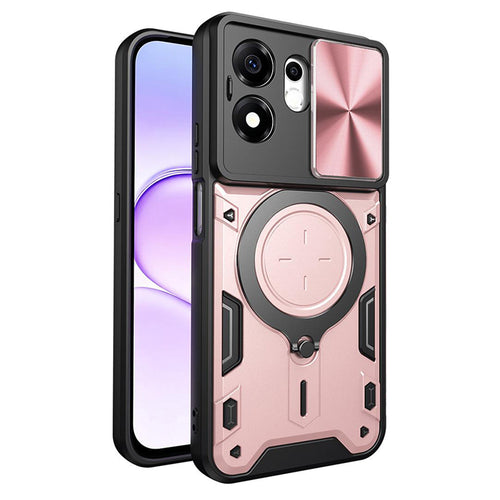 Husă pentru Honor 600 Smart, Techsuit CamGuard Pro, Roz auriu