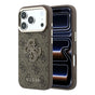 Husă pentru iPhone 18 Pro, Guess Hardcase 4G Big Resin Logo, Maro