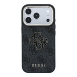 Husă pentru iPhone 18 Pro Max, Guess Hardcase 4G Big Resin Logo, Neagră