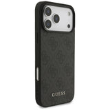 Husă pentru iPhone 18 Pro, Guess Hardcase 4G Classic Logo, Neagră