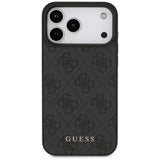 Husă pentru iPhone 18 Pro, Guess Hardcase 4G Classic Logo, Neagră