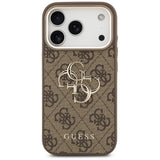 Husă pentru iPhone 18 Pro Max, Guess Hardcase 4G Big Classic Logo, Maro