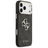 Husă pentru iPhone 18 Pro, Guess Hardcase 4G Big Classic Logo, Neagră