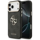 Husă pentru iPhone 18 Pro, Guess Hardcase 4G Big Classic Logo, Neagră