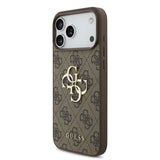 Husă pentru iPhone 18 Pro Max, Guess Hardcase 4G Big Logo, Maro