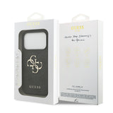 Husă pentru iPhone 18 Pro, Guess Hardcase 4G Big Logo, Neagră