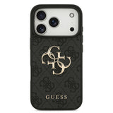 Husă pentru iPhone 18 Pro Max, Guess Hardcase 4G Big Logo, Neagră