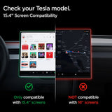 Folie pentru Tesla Model Y (2025/2026) / Model 3 (2024/2025/2026), Spigen Glas.tR EZ-FIT, Neagră