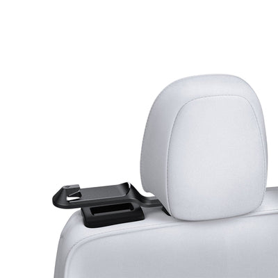 Organizator Auto Spigen Backseat Seatbelt Guide ACP06041 pentru Tesla Model Y, Design Curbat, Instalare Sigura - Negru