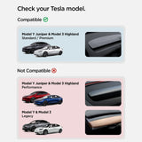 Suport auto pentru Tesla Model Y Juniper / Model 3 Highland, Spigen TAM100, MagSafe, reglabil, Negru