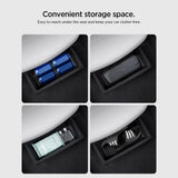 Organizator auto pentru Tesla Model Y Juniper, Spigen TO222J Slide Tech, rezistent la apă, set 2 bucăți, Negru