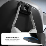 Organizator auto Spigen ACP11563, 2 cârlige scaun, miez metalic, pentru Tesla Model Y / Model 3, Negru