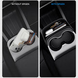 Organizator auto pentru Tesla Model Y Standard 2026, Spigen Car Center Console Extender ACP11170, Non-slip, Negru