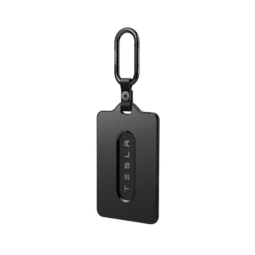 Husa cheie auto Spigen Card Holder ACP11310, cu carabiner si 2 folii protectoare, Neagra