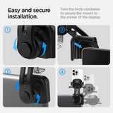 Suport auto pentru Tesla, Spigen Tap Lock ACP07871, montare pe ecran, unghi reglabil, fara adeziv, Negru