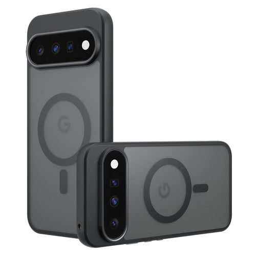 Husă pentru Google Pixel 11 / Pixel 11 Pro, Techsuit PureFrost MagSafe, Neagră frost